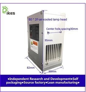 Bom preço. 395nm UV LED Curing System Lâmpada de Curagem Aérea 10000~15000MW/Cm2 on-line